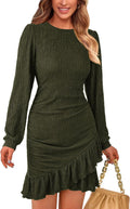 PRETTYGARDEN Women's Ruched Bodycon Mini Dress Review