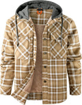Men's Outdoor Vintage Plaid Flannel Shirt Jacket - Warm Layering made