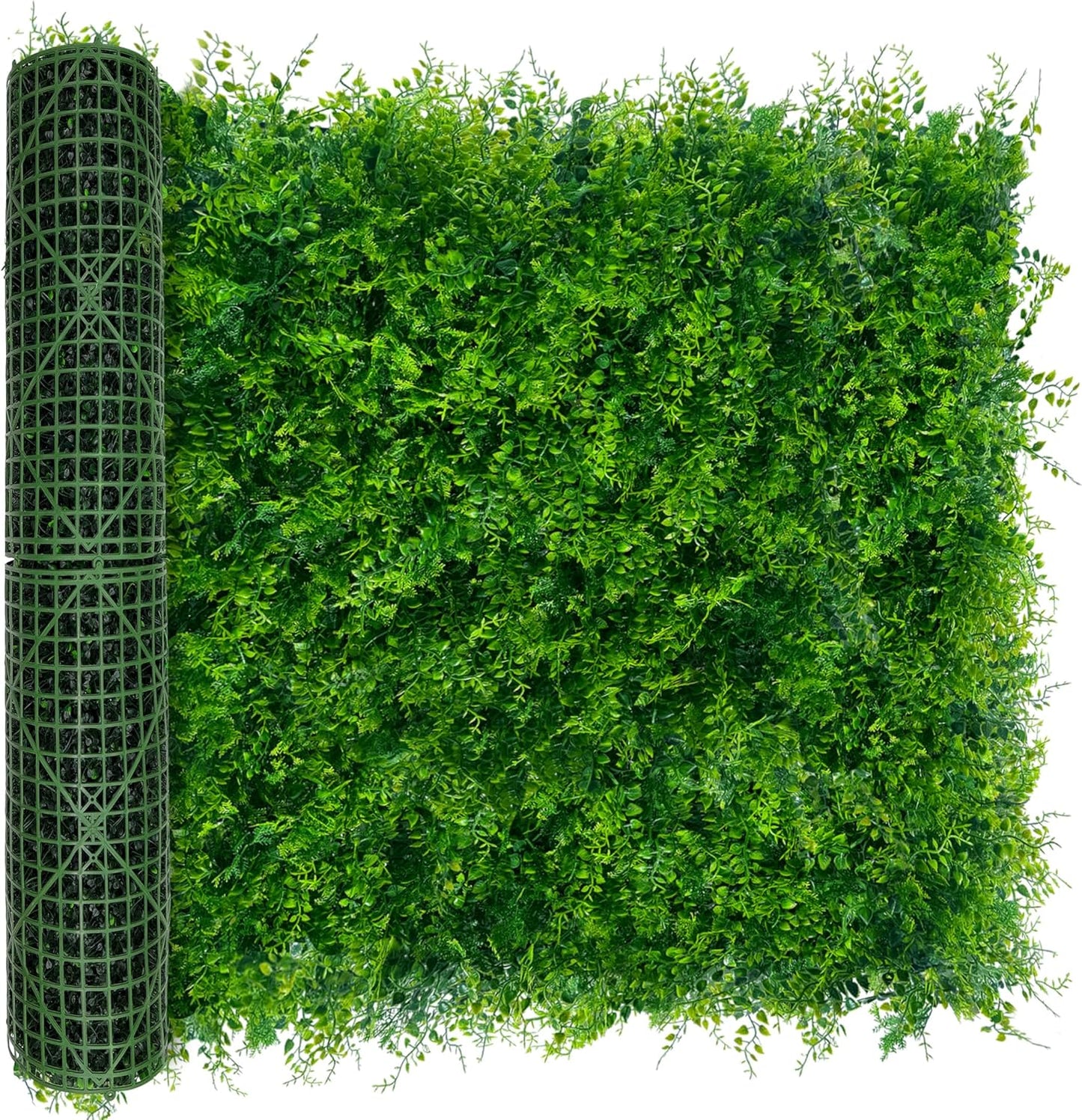 Greenery Faux Grass Wall Backdrop for Privacy and Decor