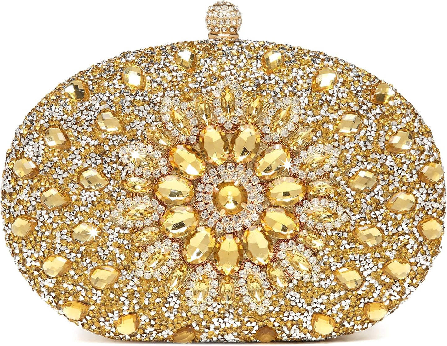 Sparkly Rhinestone Clutch Purses for Elegant Evening Events