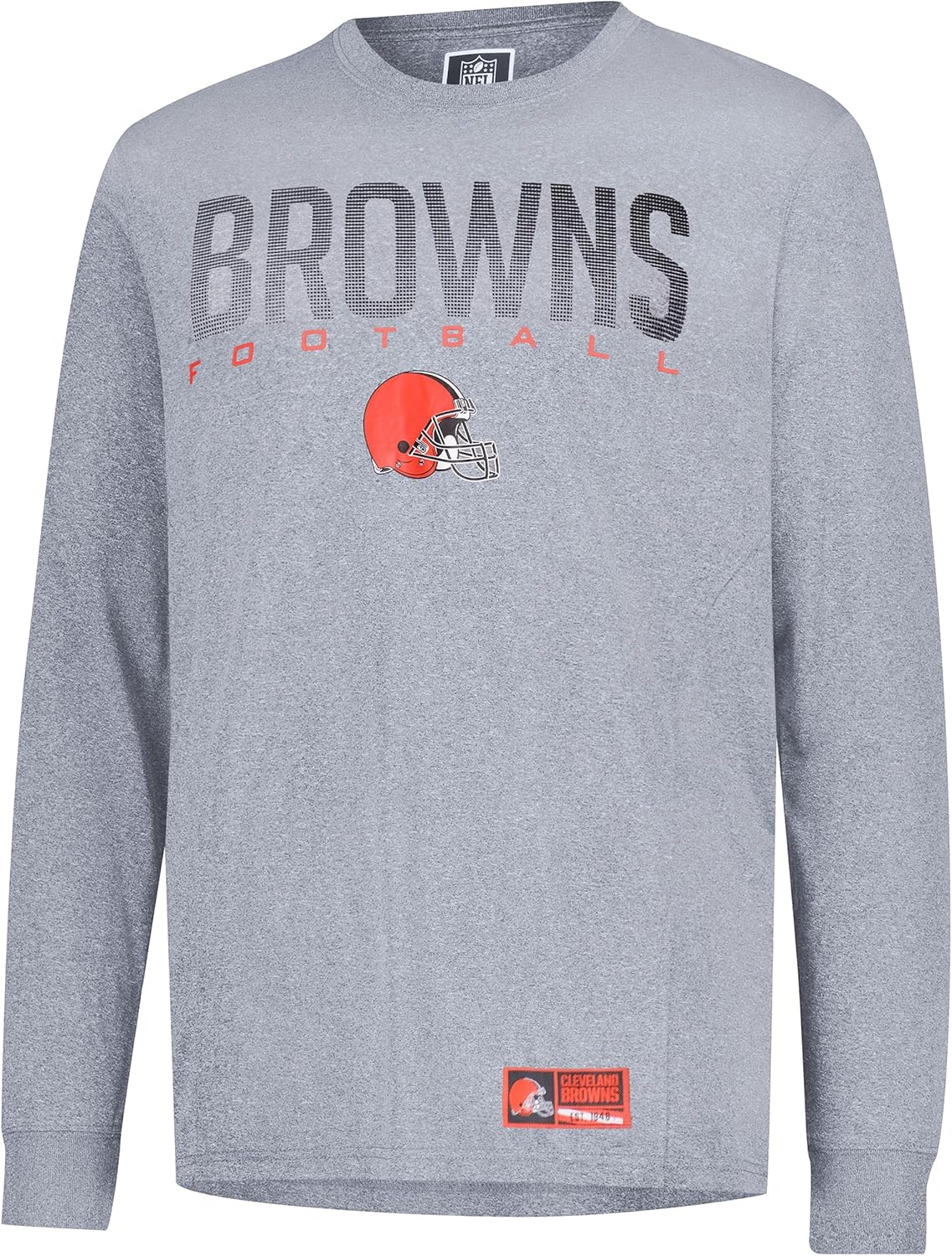 Ultra Game Men's NFL Long Sleeve T-Shirt for Game Day Comfort