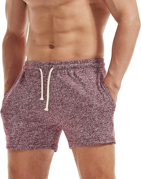 AIMPACT Mens Athletic Workout Shorts 5 Inch Casual Jogger Pants
