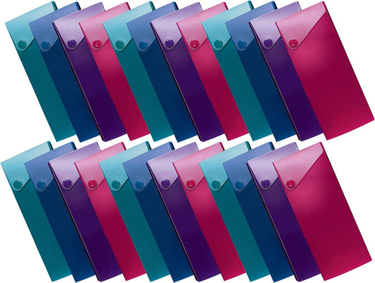 24-Pack Slider Pencil Case - Organize with Style!