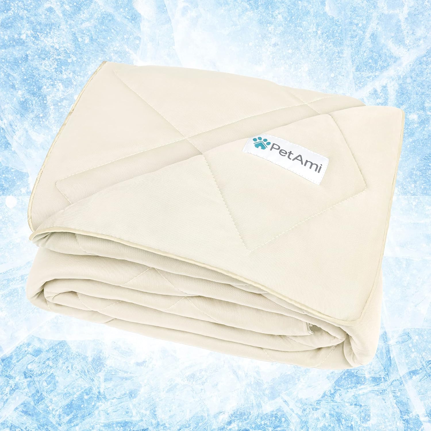 PetAmi Premium Cooling Dog Blanket for All Seasons Comfort