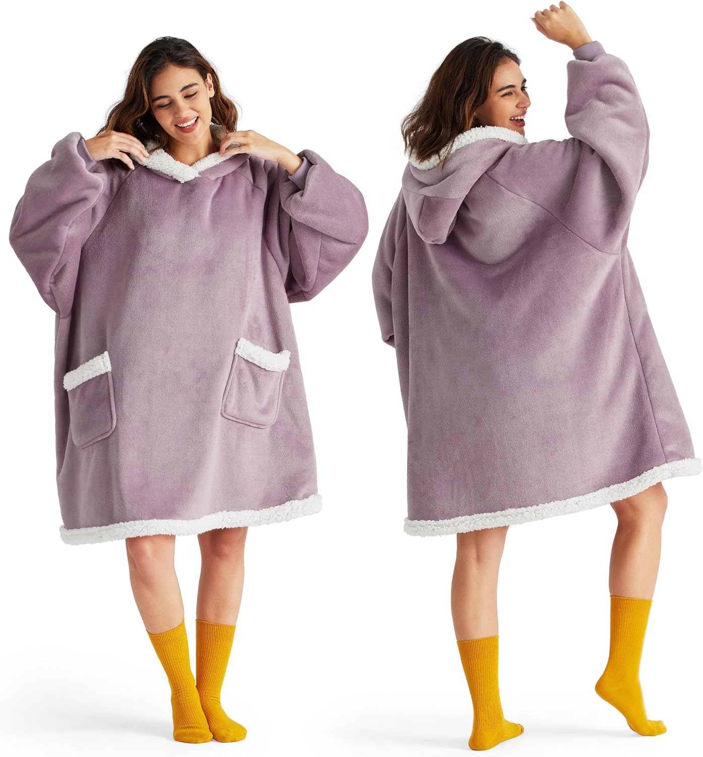 Bedsure Blanket Hoodie for Ultimate Comfort and Warmth