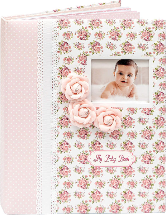 Baby Book Keepsake - Memory Book for Girls from Pregnancy to 5 Years