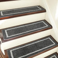 Soft Stair Treads Non-Slip Carpet Mat 28in x 9in - Safe, Comfortable