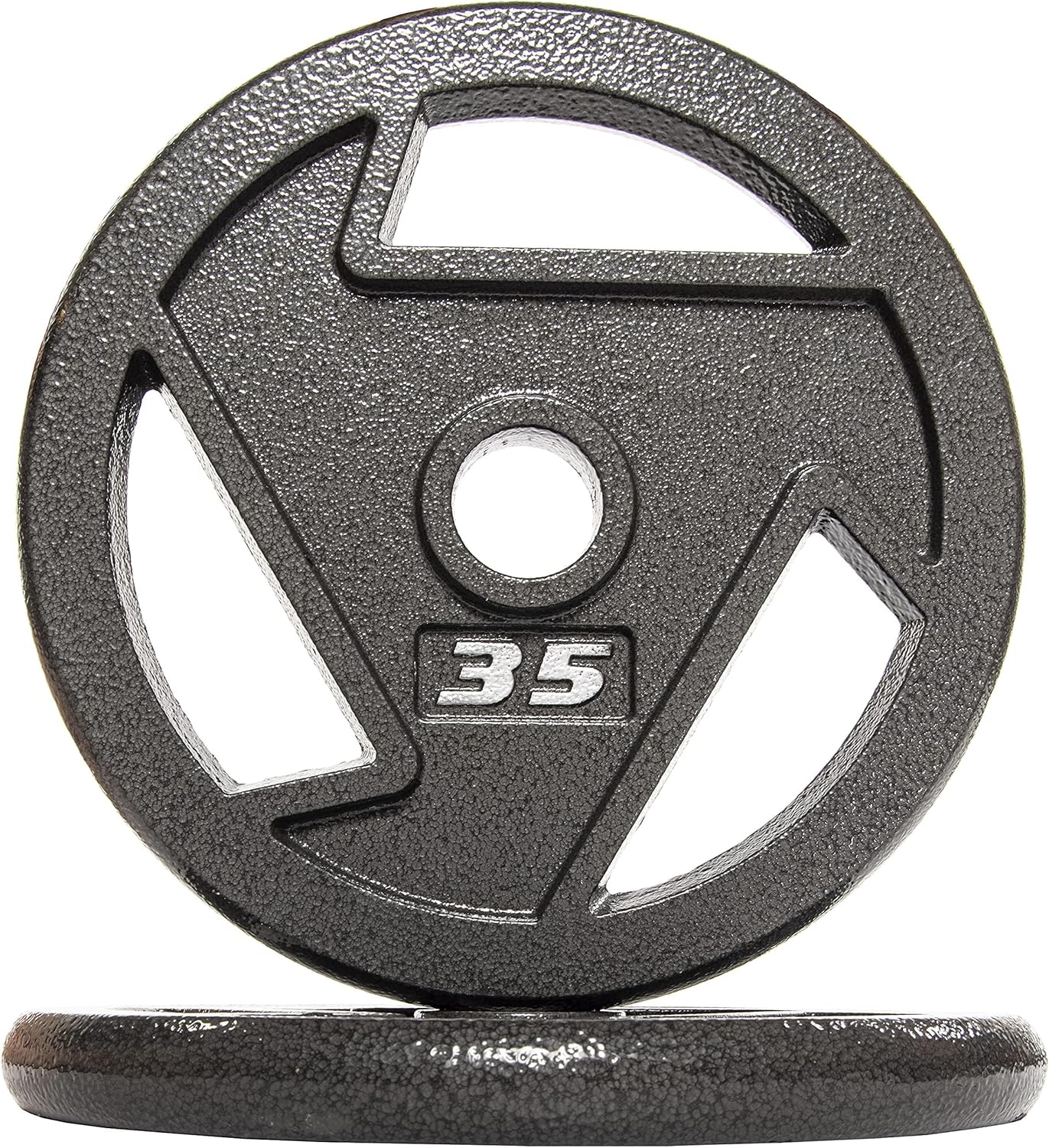 Cast Iron 2-Inch Olympic Weight Plate for Strength Training