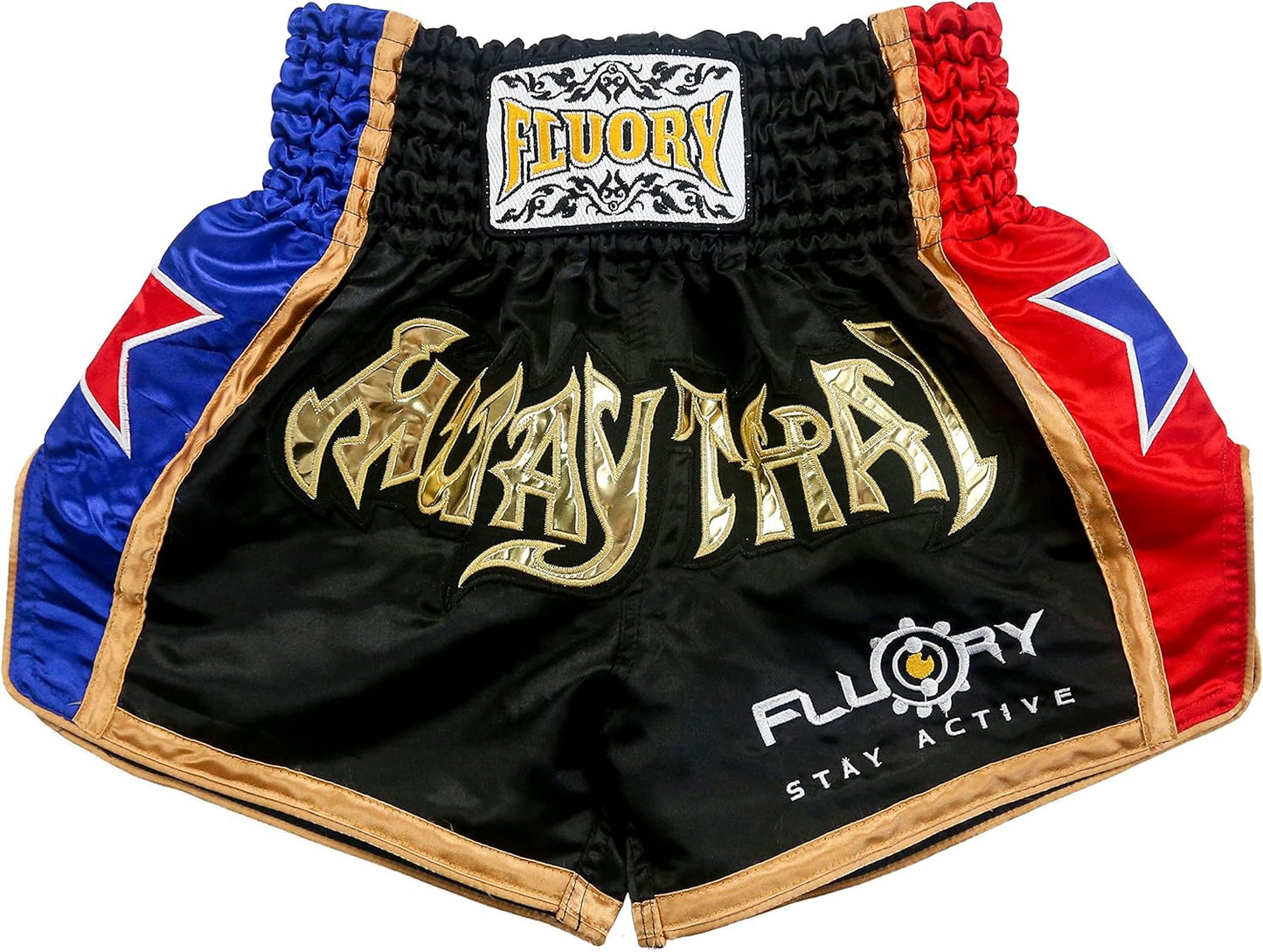 FLUORY Muay Thai Fight Shorts for MMA and Kickboxing Training