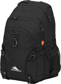 High Sierra Loop Backpack Black - Travel and Work Pack with Tablet