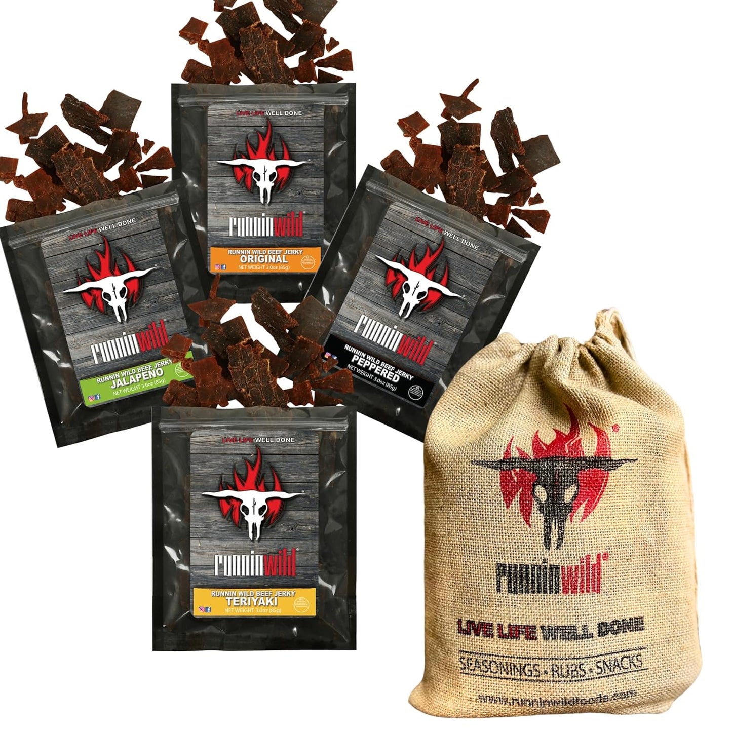 Bold & Flavor-Packed Beef Jerky Variety Pack for Meat Lovers