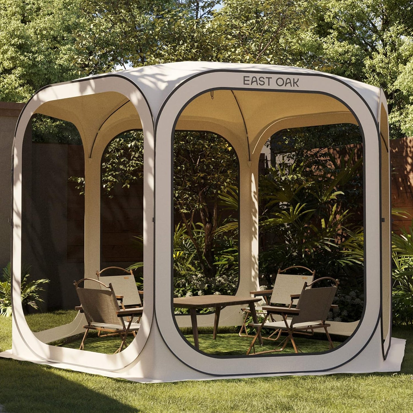 Portable Instant Screen Tent 10x10 FT - Outdoor Ready!