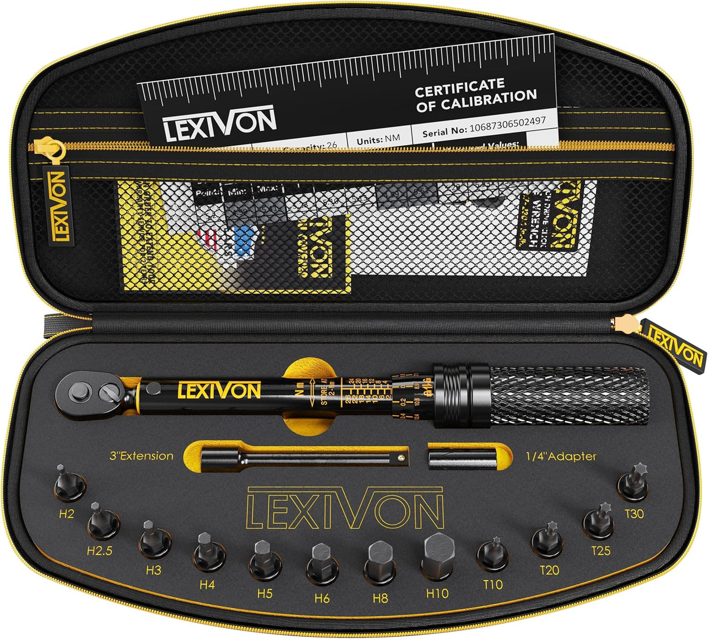 LEXIVON Bike Torque Wrench Kit: Precision Tool for Cyclists