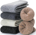 EBMORE Womens Merino Wool Thermal Socks - Thick Warm Hiking Crew