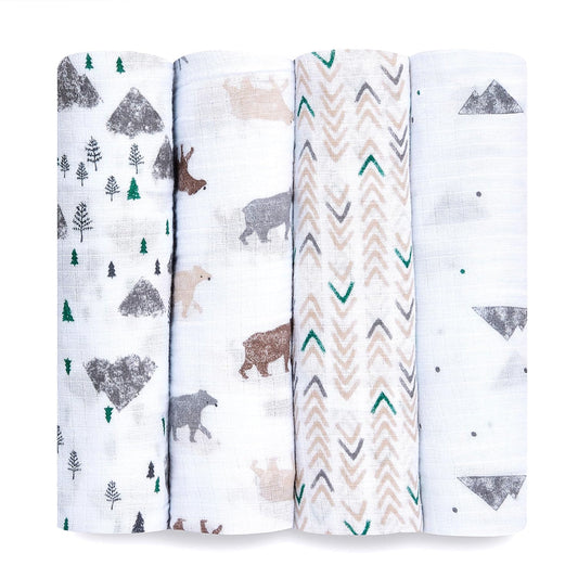 aden + anais Essentials Swaddle Blanket for Newborns
