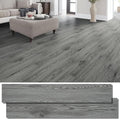 Peel and Stick Floor Tile Gray Vinyl Plank 36-Pack - Easy Install