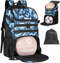 Basketball Bag Backpack with Ball Holder - Durable 30L Sports Pack