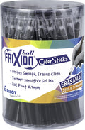 Pilot FriXion ColorSticks Erasable Gel Ink Pens 36-Pack - Fine 0.7 mm
