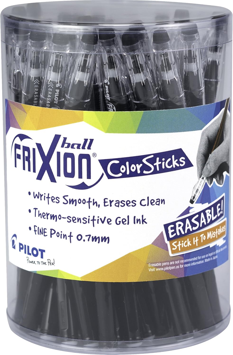 Pilot FriXion ColorSticks Erasable Gel Ink Pens for All Uses