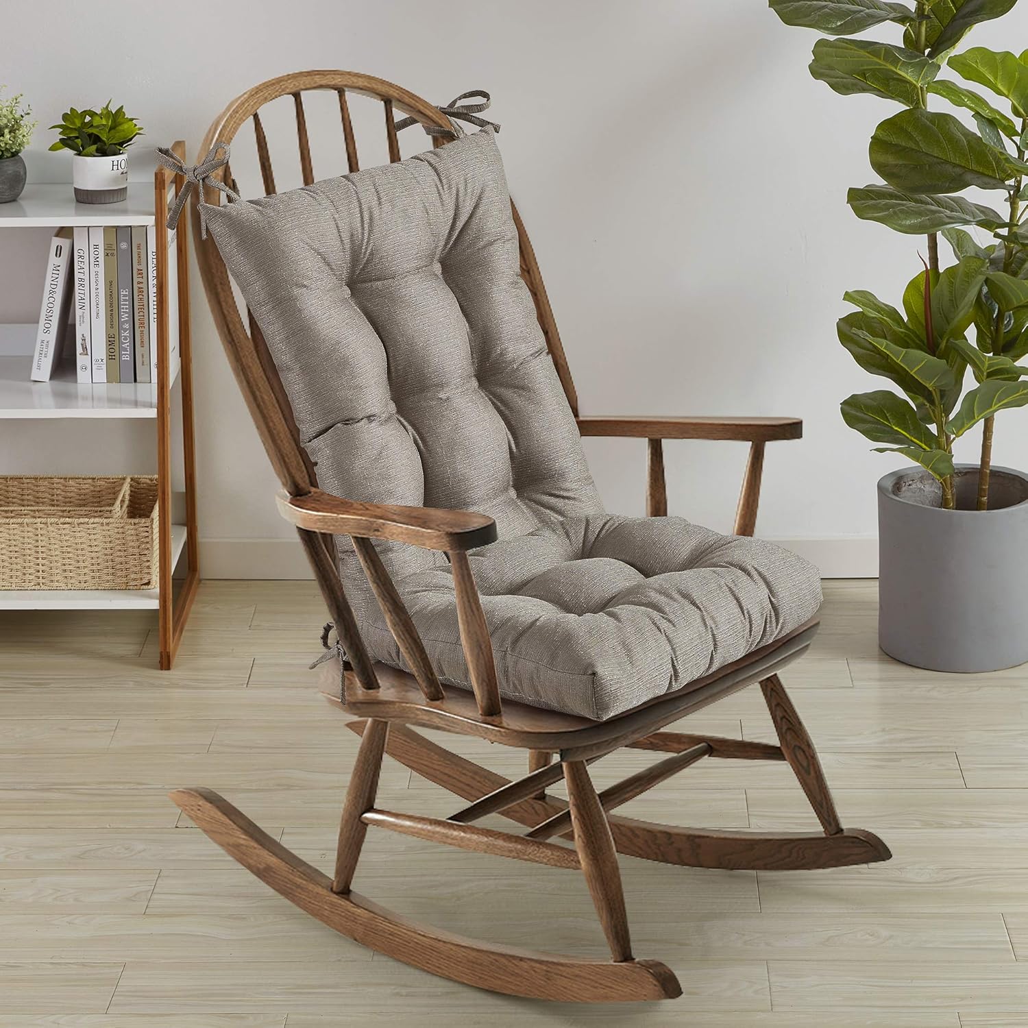 Sweet Home Collection Rocking Chair Cushion Set for Comfort