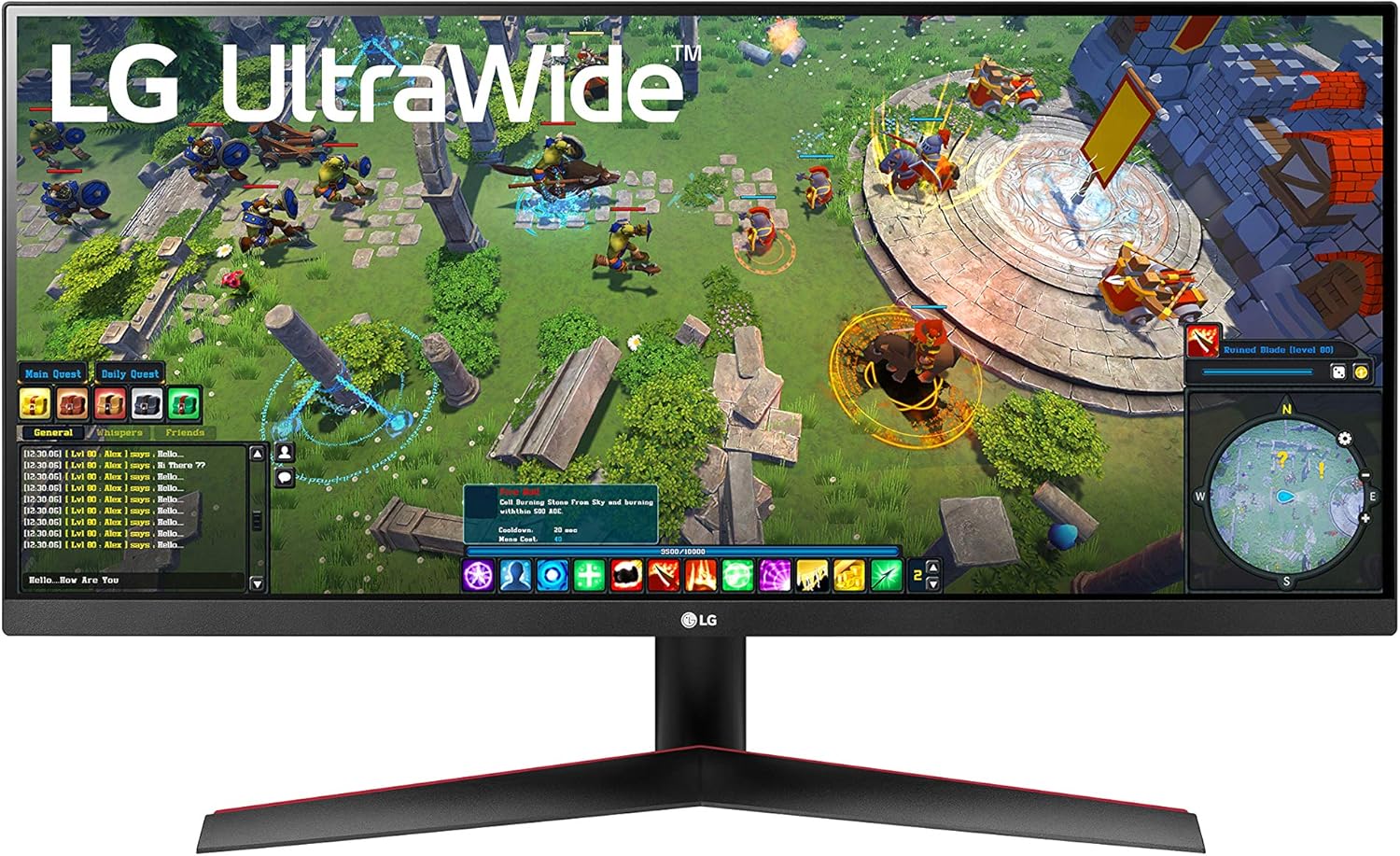 LG UltraWide Monitor 29 FHD IPS HDR USB-C - Black