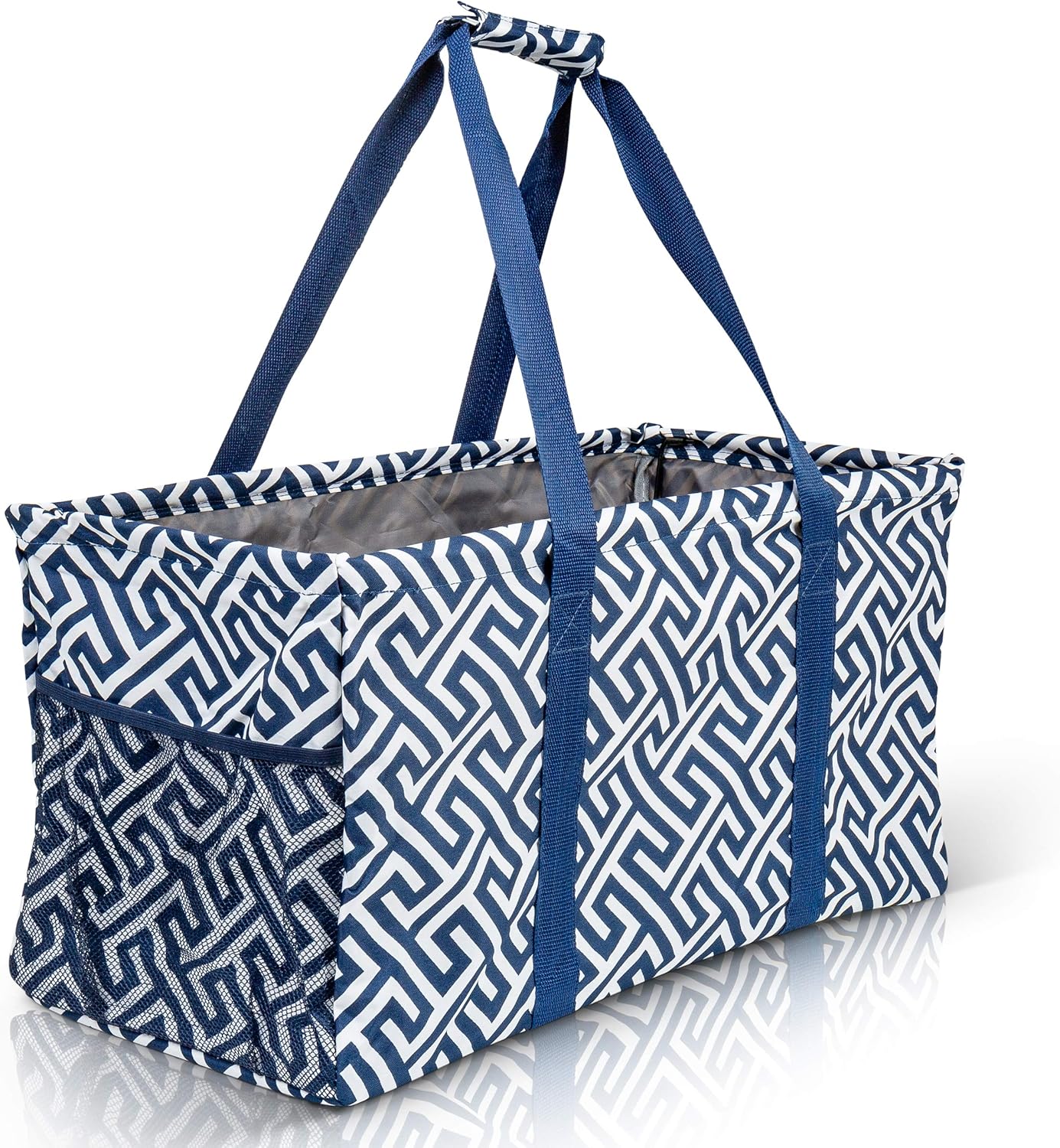 Extra Large Utility Tote Bag - Versatile Collapsible Canvas Basket