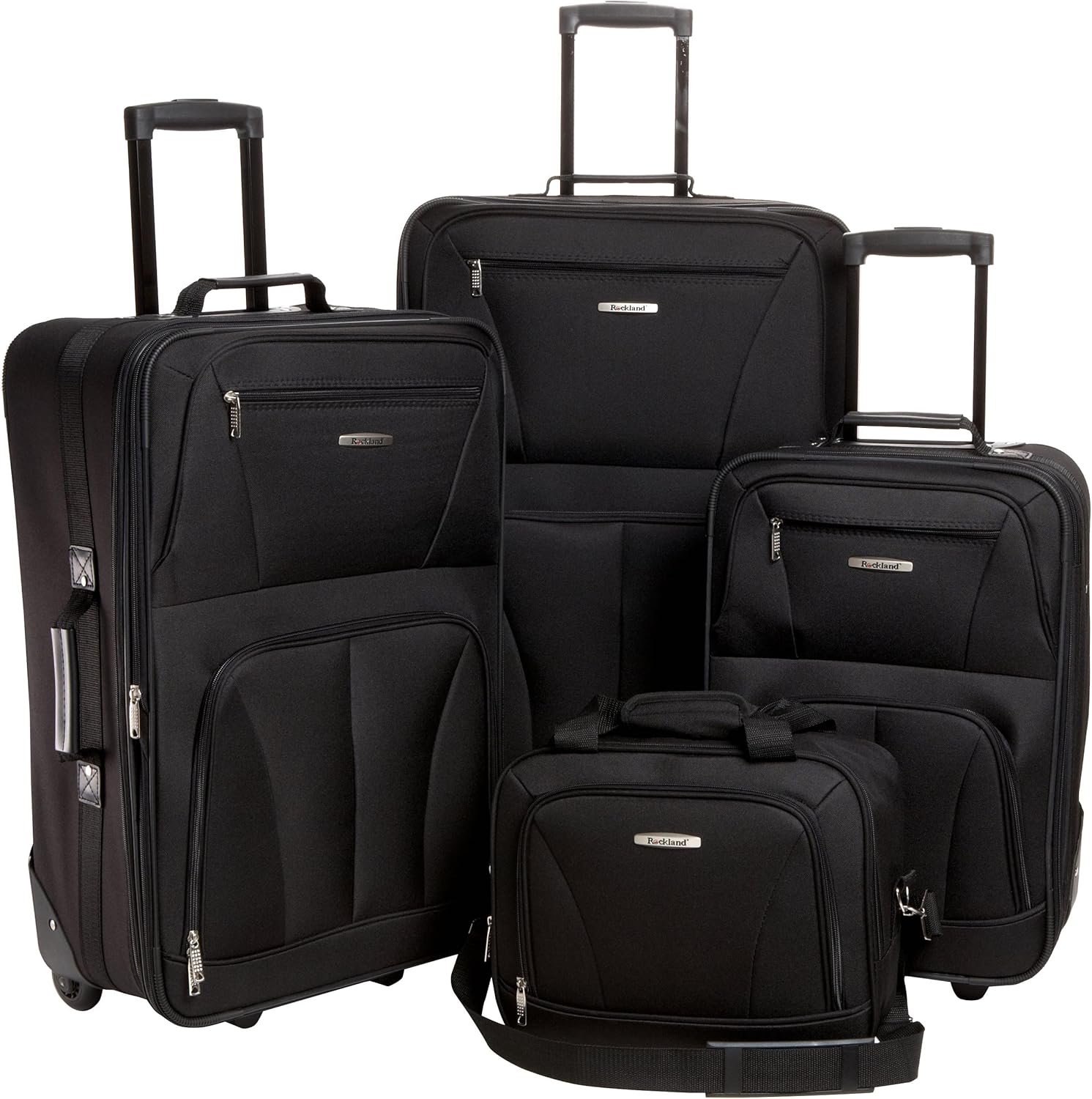 Rockland Journey Softside Luggage Set: Expandable & Lightweight