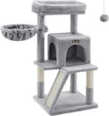 Feandrea Cat Tree Small Cat Tower with Widened Perch - Cozy