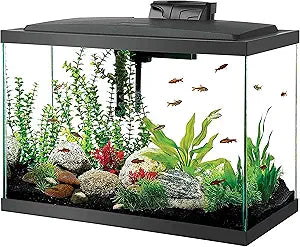 Aqueon 20 Gallon High Fish Tank Starter Kit with LED Lighting