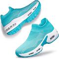 Womens Walking Slip On Sock Sneakers - Cushioned Breathable Comfort