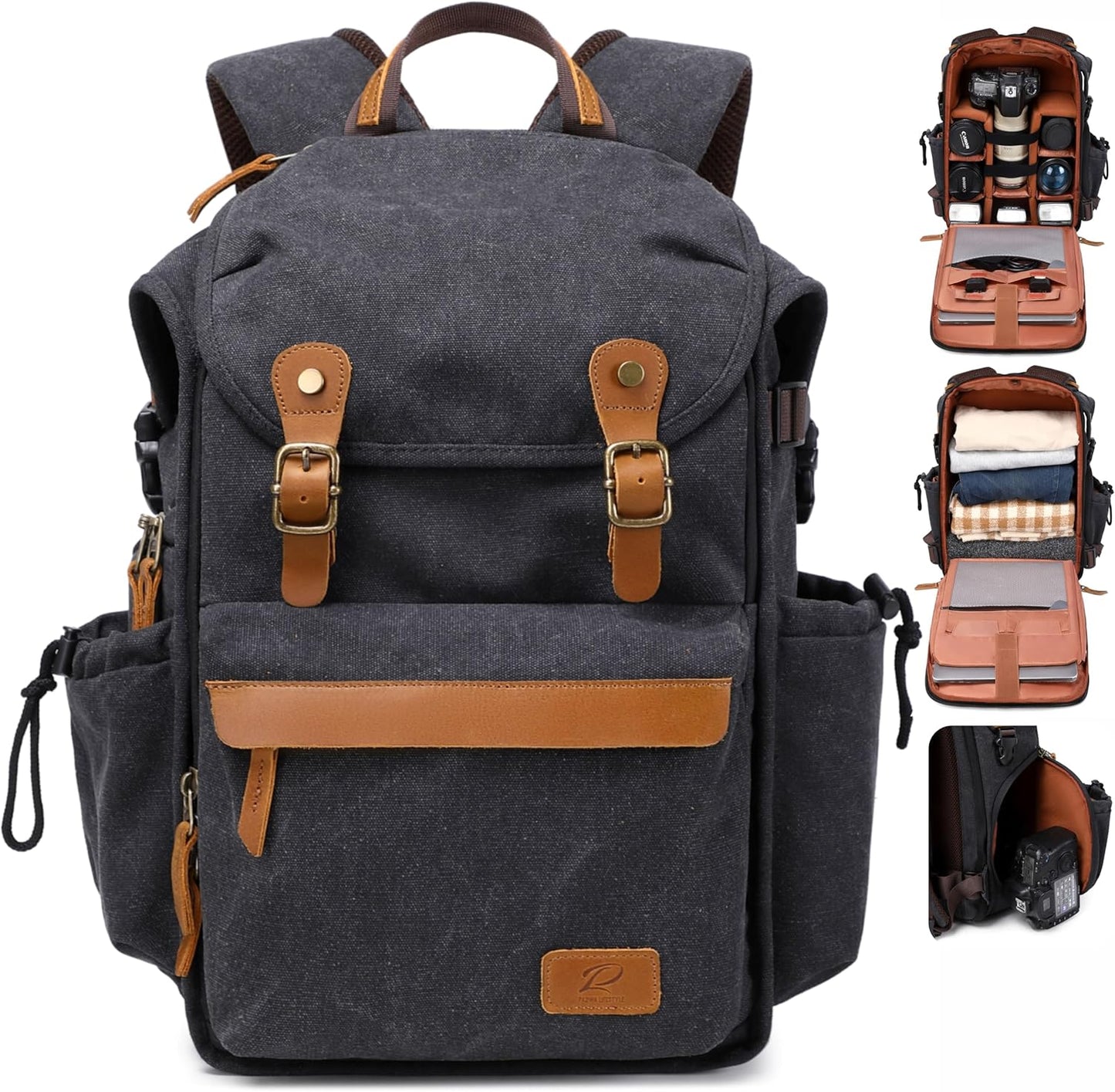 Professional DSLR Camera Backpack with Large Capacity Design