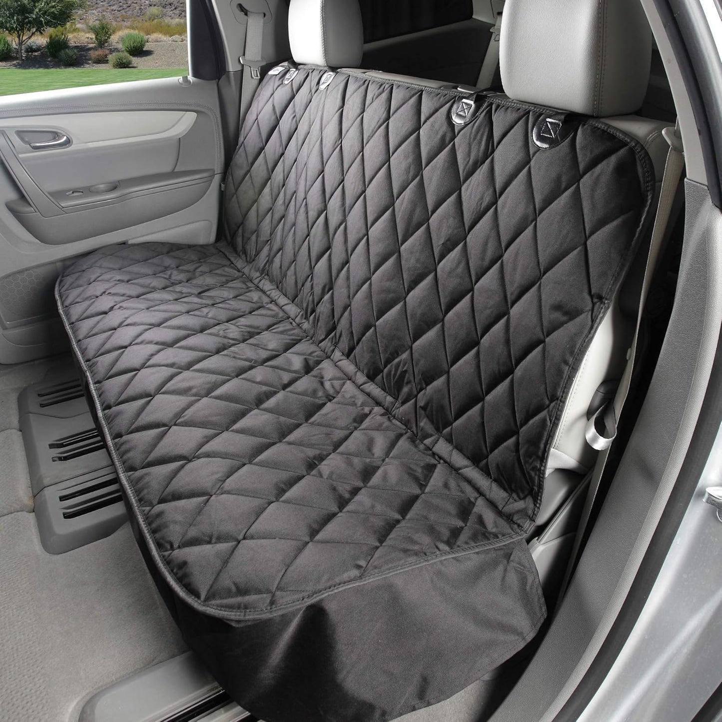 4Knines Back Seat Pet Cover for Dogs - Waterproof 54in Protector
