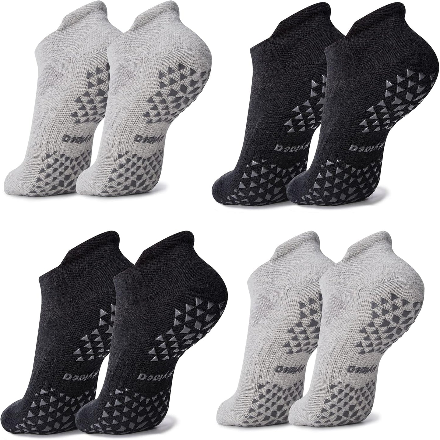 Hylaea Grippy Non-Slip Yoga Socks - Ankle Support