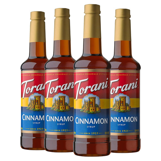 Torani Cinnamon Syrup for Lattes, Coffees, and More
