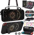 9in1 Sun Moon Witchy Switch Case for Nintendo Switch Travel