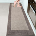 Machine Washable Kitchen Rug 24 in x 84 in - Soft Non Slip Runner