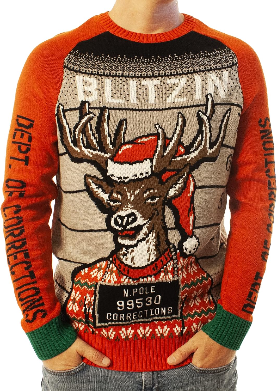 Funny Santa Ugly Christmas Sweater for Men and Women - Stand Out
