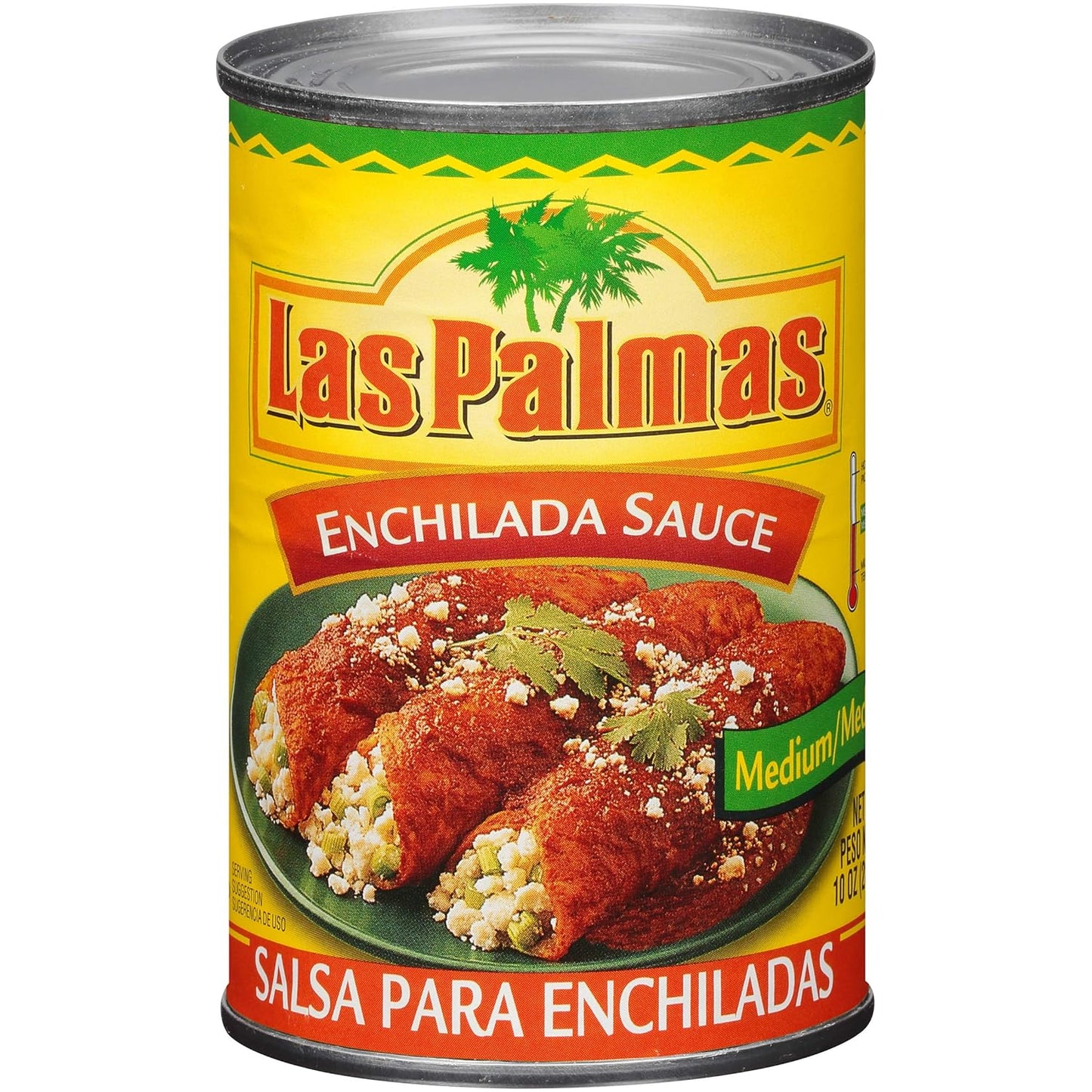 Las Palmas Red Enchilada Sauce - Medium Flavorful Mexican Staple