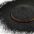 20 lbs Black Silica Sand Decorative Aquarium Gravel - Sleek Tank