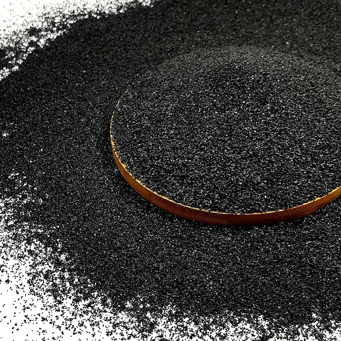 20 lbs Black Silica Sand for Aquariums, Crafts, and Decor