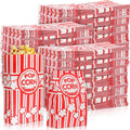1200 Pcs Paper Popcorn Bags Bulk 2 oz Red and White - Party Ready