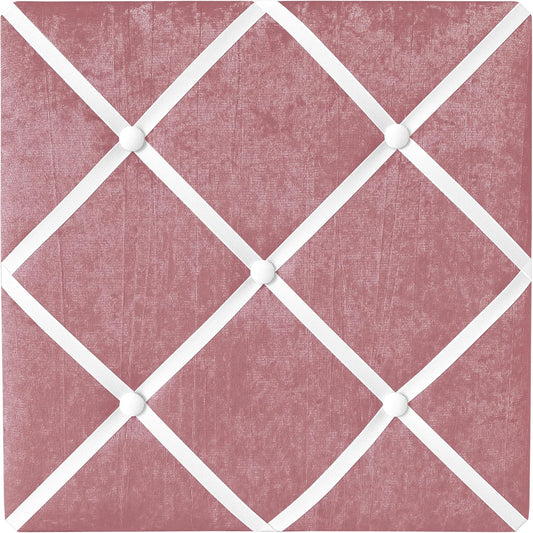 Sweet Jojo Designs Pink Fabric Memory Memo Photo Bulletin Board