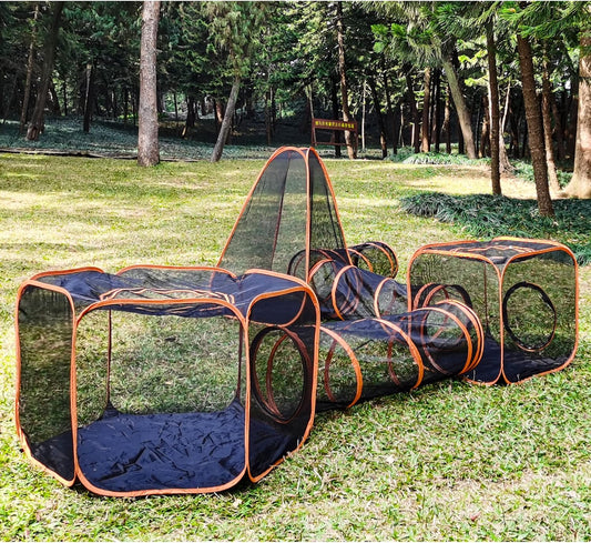 Versatile 6-in-1 Outdoor Cat Tent - KUCDBUN