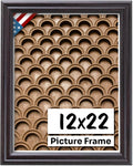 Coffee Brown 12x22 Picture Frame.75 in Wide - Dark Brown Wall Decor