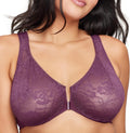 Glamorise Plus Size Lacey T-Back Wonderwire Bra - Supportive