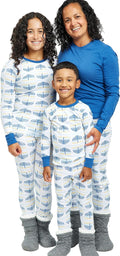 Family Matching Holiday Pajamas in 100% Organic Cotton - Soft Sets