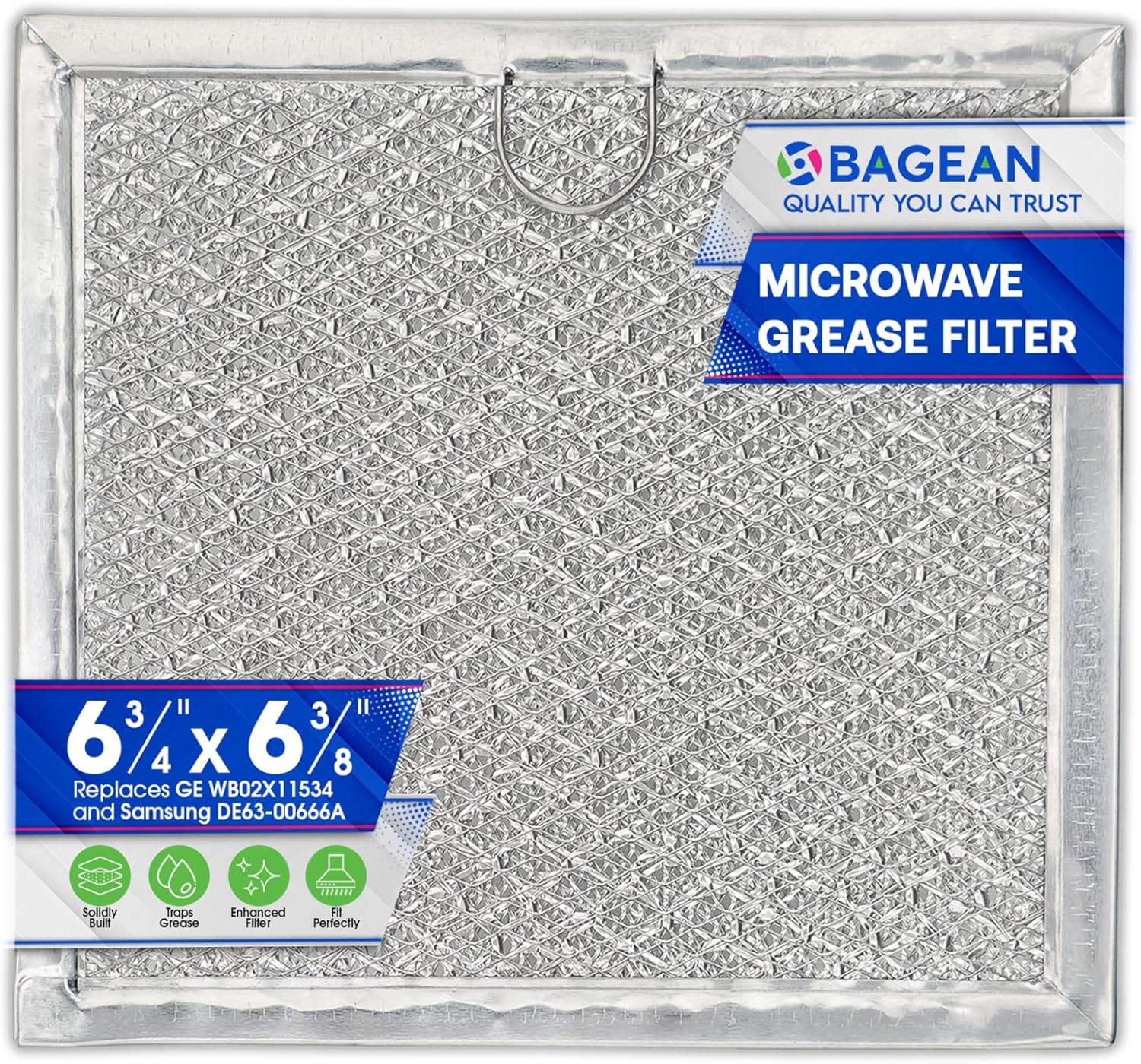 GE Samsung Microwave Grease Filter - Freshens Kitchen Air!