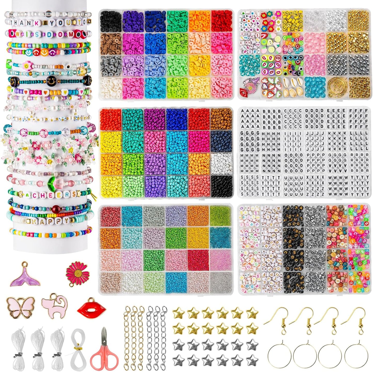 Goldwise Friendship Bracelet Kit for DIY Jewelry Making Fun