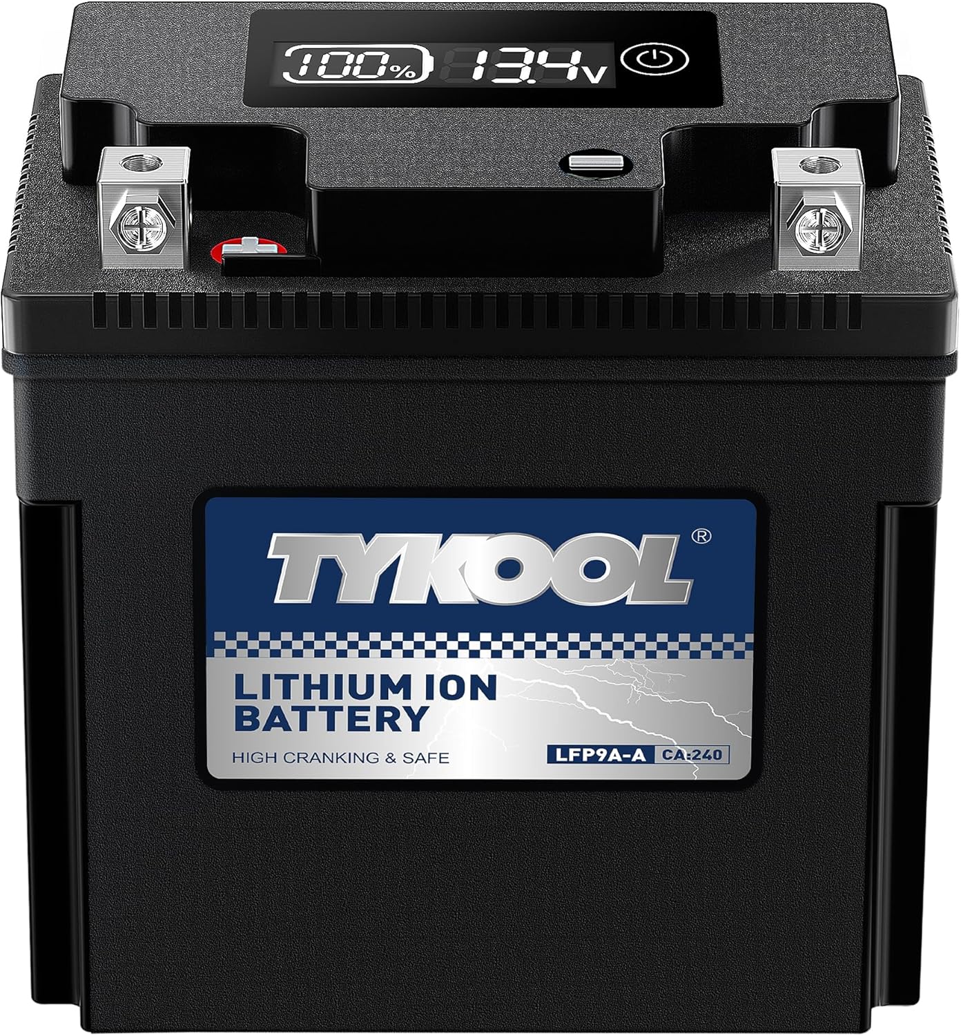 TYKOOL LiFePO4 Lithium Motorcycle Battery for Powerful Starts