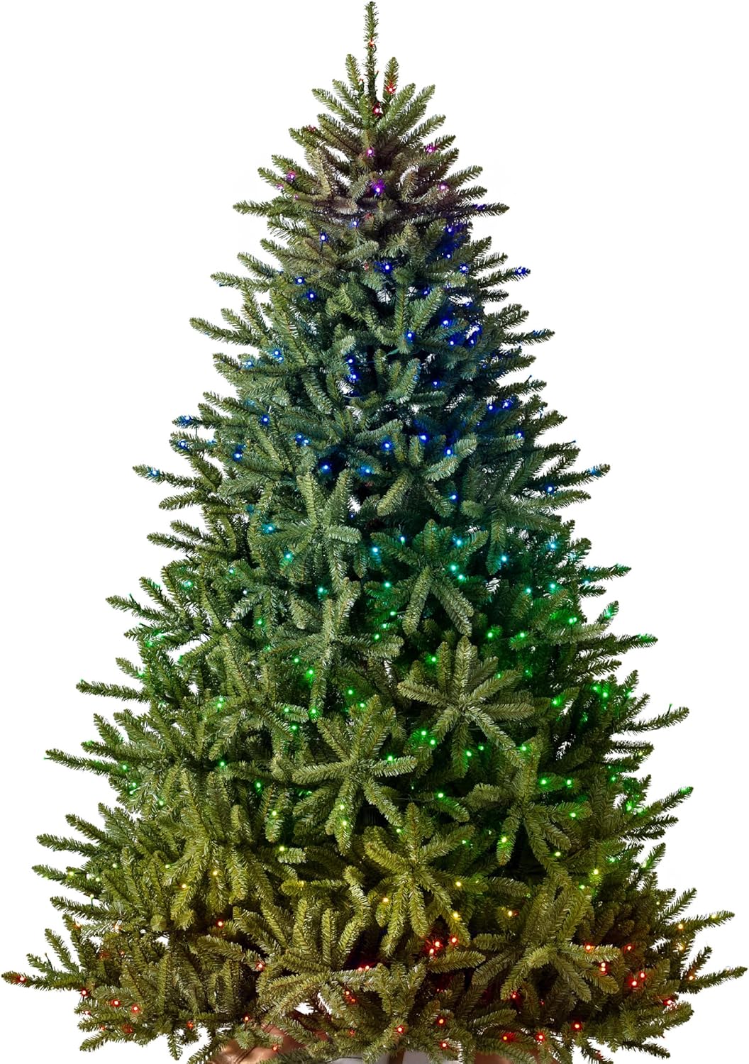 7.5 ft Pre-Lit Classic Blue Spruce Artificial Christmas Tree